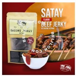 Malaya Feast Beef Jerky / Daging Jerky Malaya Feast / Snek Daging Kering / Ready-To-Eat Snack