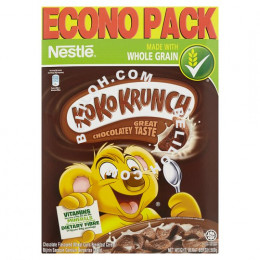 Nestlé Koko Krunch Chocolate Flavoured Wheat Curls Breakfast Cereal 500g