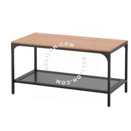 FJÄLLBO Coffee table, black90x46 cm