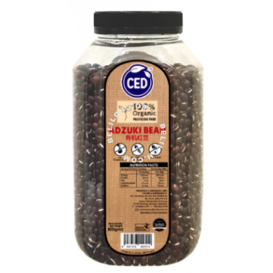 CED Organic Adzuki Bean 800gm