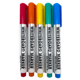 Whiteboard Marker Pens - 5 Colours