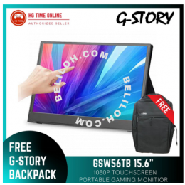 [100% AUTHORIZED] G-Story GSW56TB 15.6" 15.6” 1080P Touch Screen Portable Gaming Monitor | G Story GSW56TB Gstory