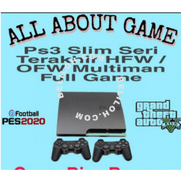 Playstation 3 Ps3 Slim Hdd 120gb - 500gb - Ps 3 Slim Sony Ofw Hfw Multiman Full Game