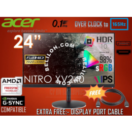 ACER NITRO XV240P / XV270P 27" FHD IPS / OC TO 165HZ 0.1MS G-SYNC-COMPATIBLE / AMD FREESYNC / HDR10