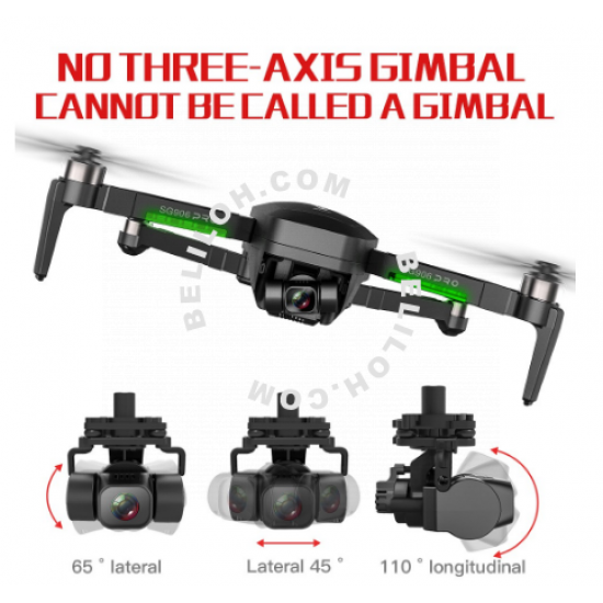 Original SG906 PRO 2 GPS Brushless Drones 3-axis Anti-shake Gimbal 4K HD Camera 5G Wifi FPV Quadcopter Drones